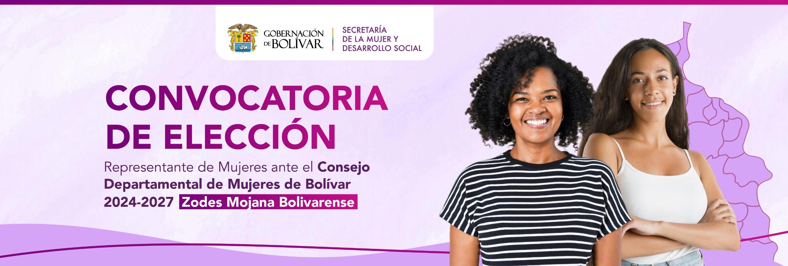 Convocatoria Mujer Bolívar